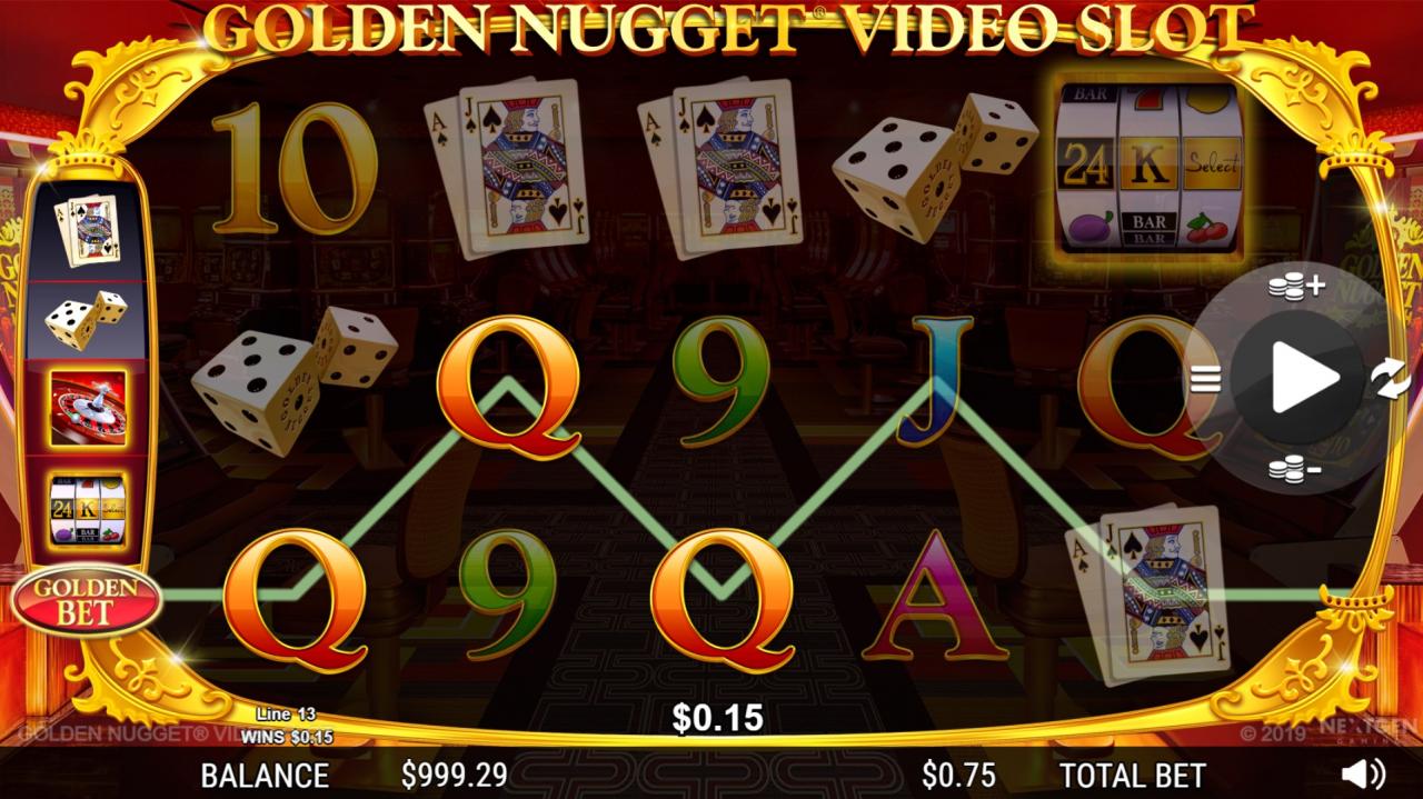 Golden Nugget Slot Free Demo Play or for Real Money - Correct Casinos