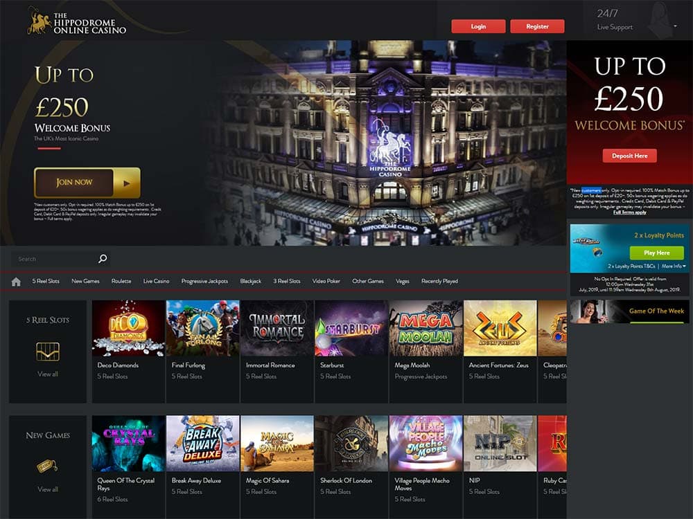 g casino online slots