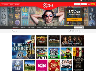 online casino games list
