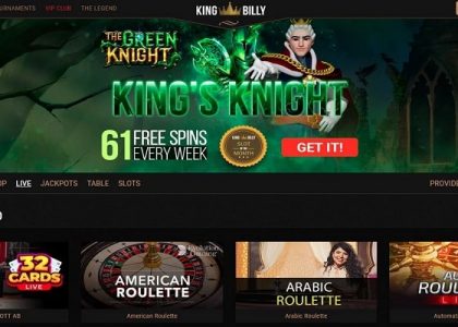 no deposit bonus king billy