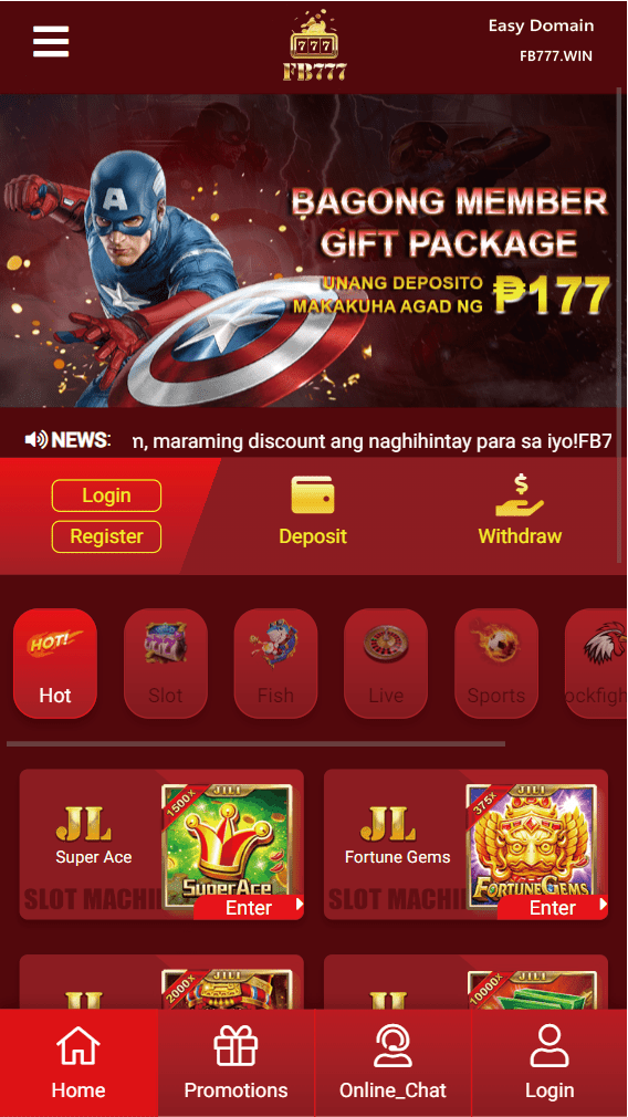 FB777 APP | FB777 Online Casino Free Bonus & Highest Rebate