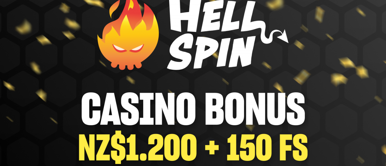HellSpin Casino NZ 🎖️ $1,200 Bonus + 150 FS