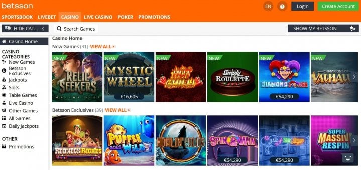 Thrills casino offer