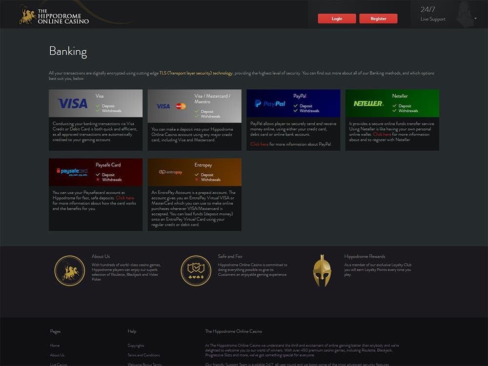 online casino legit