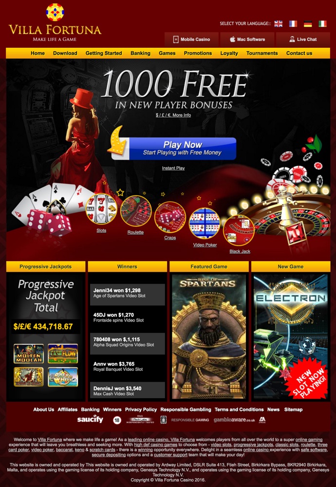 free mobile casino games