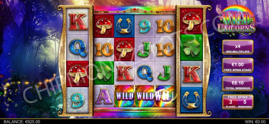 zeus slot free spins